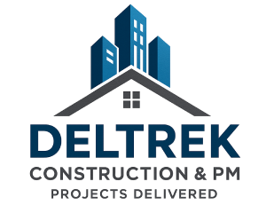 DelTrek Construction and PM Logo